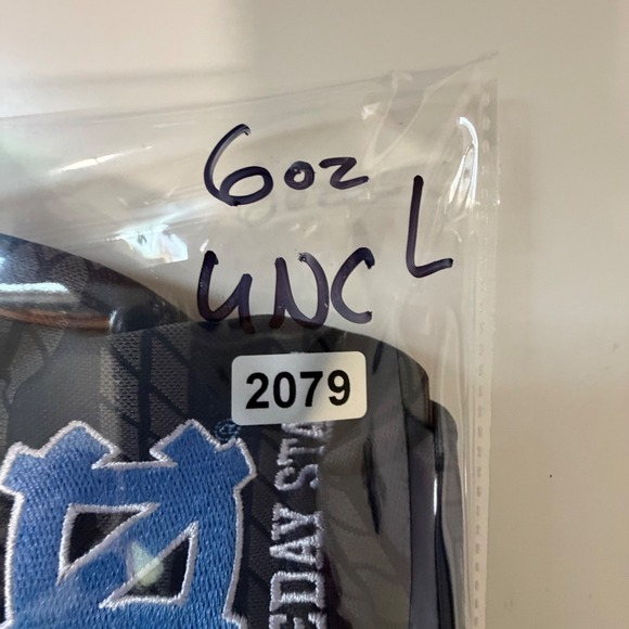 NWT Nike UNC Tar Heels Gameday Staff Dri-Fit Polo Navy/Gray Women's Large - Picture 7 of 7